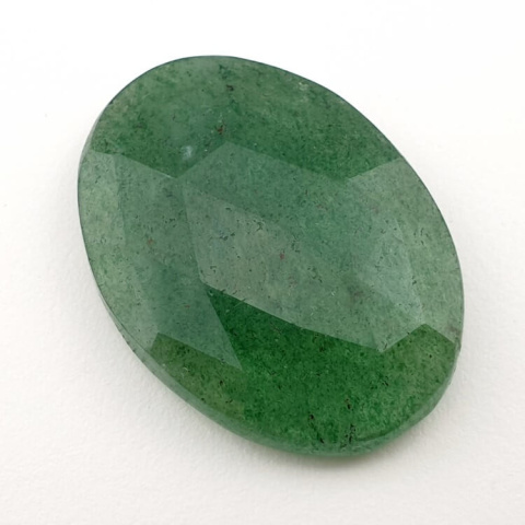 Aventurine quartz faceted cabochon 33x24 mm no 33 Aventurine quartz faceted cabochon 33x24 mm no 33