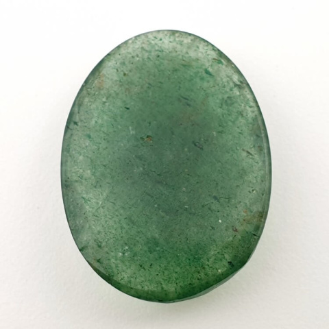 Aventurine quartz faceted cabochon 34x25 mm no 30 Aventurine quartz faceted cabochon 34x25 mm no 30
