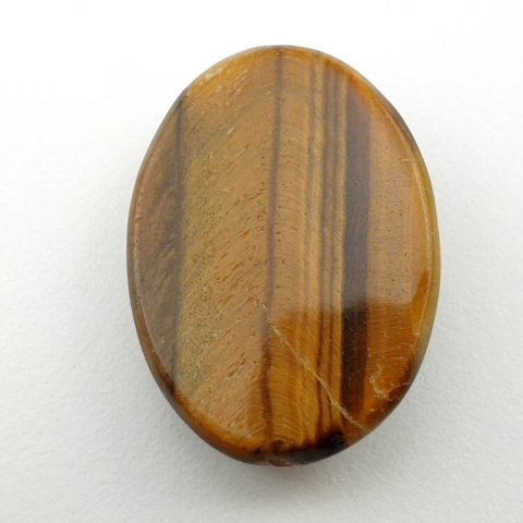 Tiger's eye faceted cabochon 26x19 mm no 33 Tiger's eye faceted cabochon 26x19 mm no 33