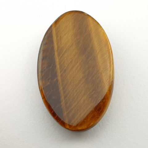 Tiger's eye faceted cabochon 27x17 mm no 15 Tiger's eye faceted cabochon 27x17 mm no 15