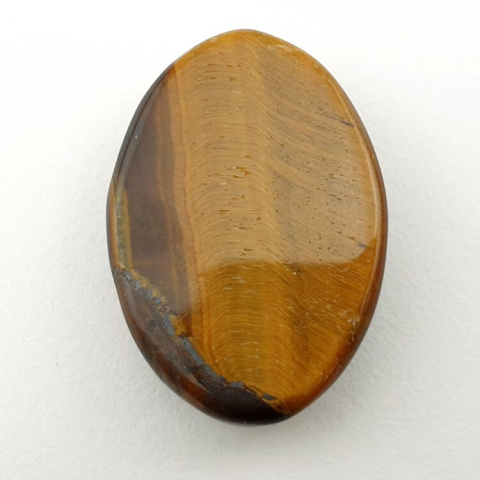 Tiger's eye faceted cabochon 28x20 mm no 31 Tiger's eye faceted cabochon 28x20 mm no 31
