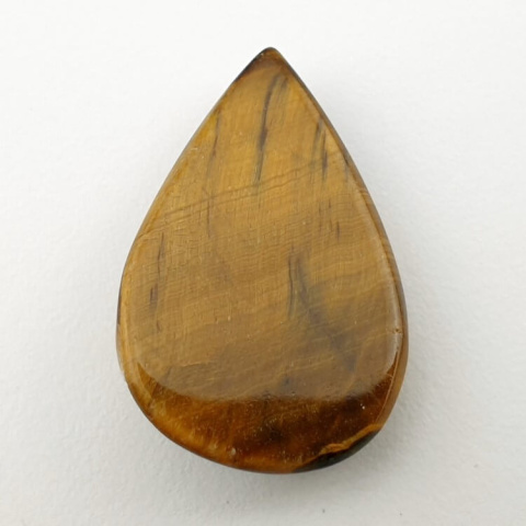 Tiger's eye faceted cabochon 29x19 mm no 8 Tiger's eye faceted cabochon 29x19 mm no 8