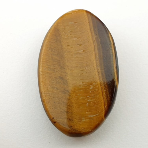 Tiger's eye faceted cabochon 30x19 mm no 24 Tiger's eye faceted cabochon 30x19 mm no 24