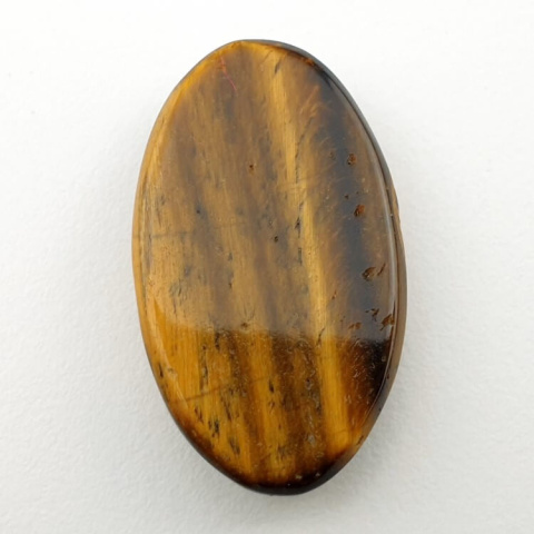 Tiger's eye faceted cabochon 31x19 mm no 23 Tiger's eye faceted cabochon 31x19 mm no 23