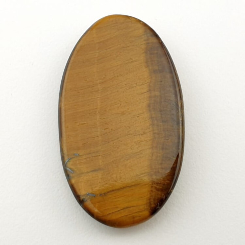 Tiger's eye faceted cabochon 37x22 mm no 3 Tiger's eye faceted cabochon 37x22 mm no 3