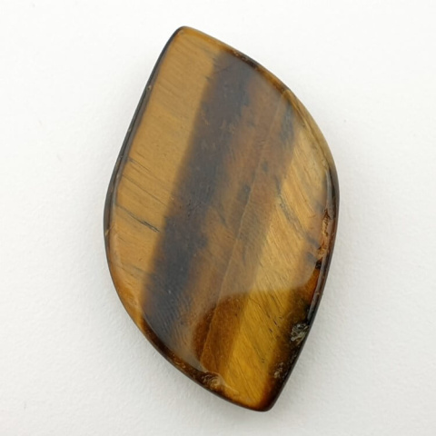 Tiger's eye faceted cabochon 40x24 mm no 4 Tiger's eye faceted cabochon 40x24 mm no 4