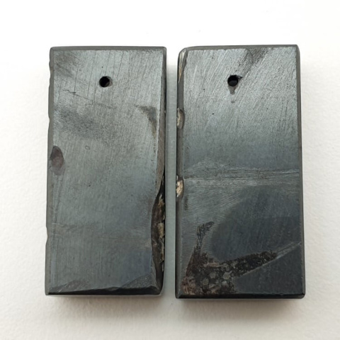 Hematyt para kaboszonów z dziurką 25x13 mm nr P169 Hematyt para kaboszonów z dziurką 25x13 mm nr P169