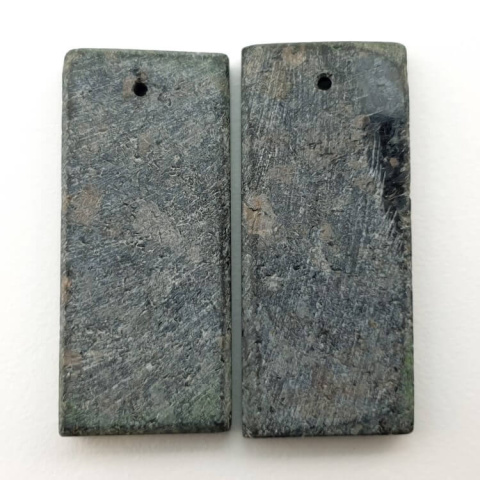 Nuummit pair of cabochons with hole 30x13 mm no P307 Nuummit pair of cabochons with hole 30x13 mm no P307