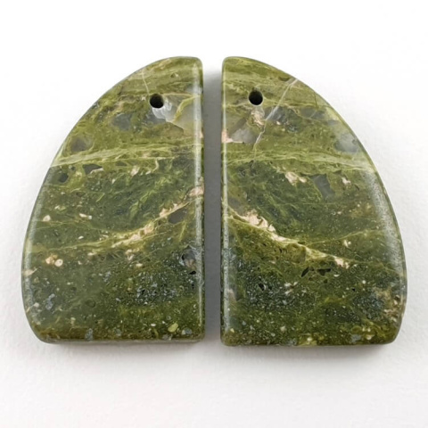 Unakit para kaboszonów z dziurką 25x16 mm nr P145 Unakit para kaboszonów z dziurką 25x16 mm nr P145