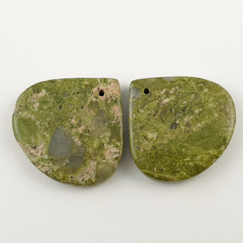 Unakit para kaboszonów z dziurką 27x27 mm nr P157 Unakit para kaboszonów z dziurką 27x27 mm nr P157