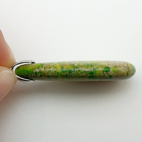 Imperial jasper pendant 35x15 mm no. 108 Imperial jasper pendant 35x15 mm no. 108