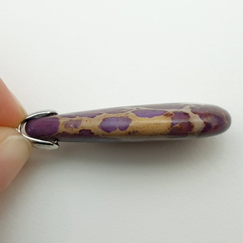 Imperial jasper pendant 35x15 mm no. 121 Imperial jasper pendant 35x15 mm no. 121
