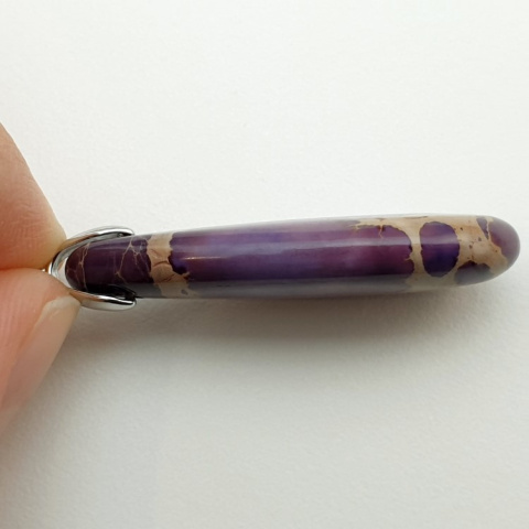 Imperial jasper pendant 35x15 mm no. 126 Imperial jasper pendant 35x15 mm no. 126