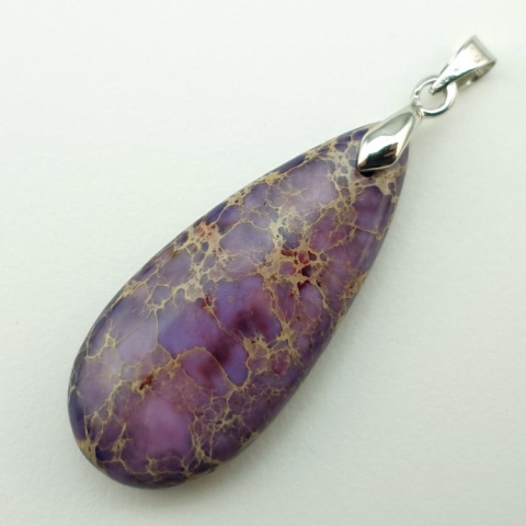 Imperial jasper pendant 35x15 mm no. 127 Imperial jasper pendant 35x15 mm no. 127