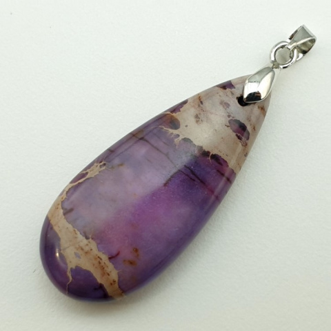 Imperial jasper pendant 35x15 mm no. 132 Imperial jasper pendant 35x15 mm no. 132