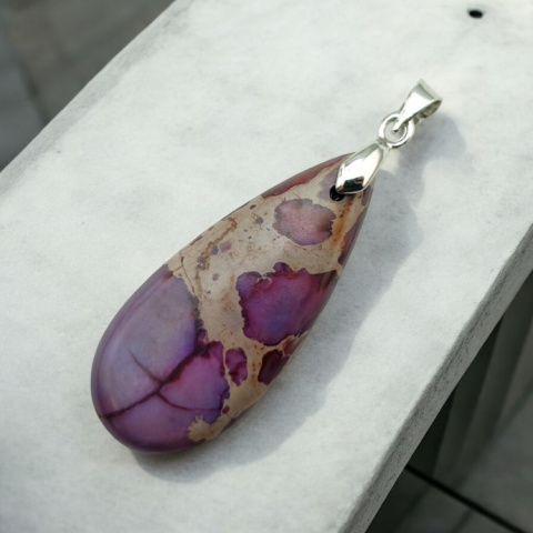 Imperial jasper pendant 35x15 mm no. 135 Imperial jasper pendant 35x15 mm no. 135