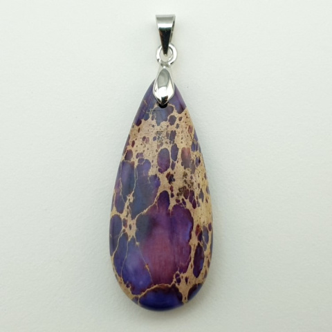 Imperial jasper pendant 35x15 mm no 137 Imperial jasper pendant 35x15 mm no 137