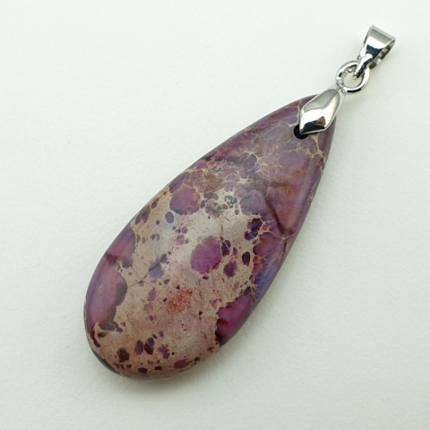Imperial jasper pendant 35x15 mm no 138 Imperial jasper pendant 35x15 mm no 138