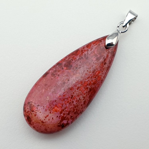 Imperial jasper pendant 35x15 mm no 77 Imperial jasper pendant 35x15 mm no 77