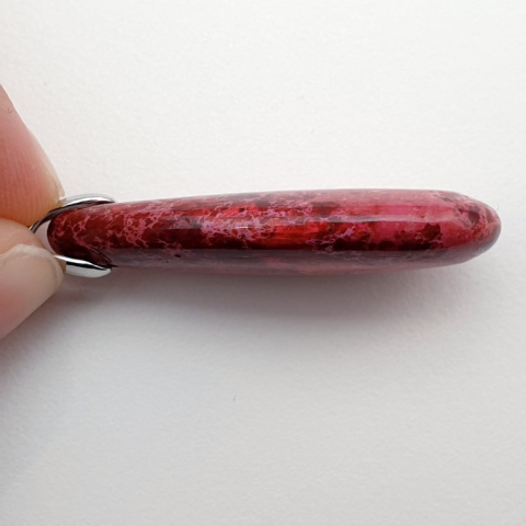 Imperial jasper pendant 35x15 mm no 77 Imperial jasper pendant 35x15 mm no 77