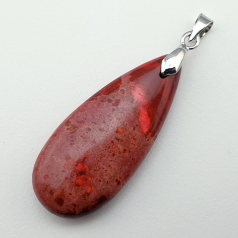 Imperial jasper pendant 35x15 mm no 78 Imperial jasper pendant 35x15 mm no 78
