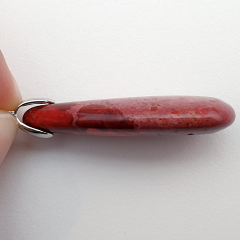 Imperial jasper pendant 35x15 mm no 78 Imperial jasper pendant 35x15 mm no 78