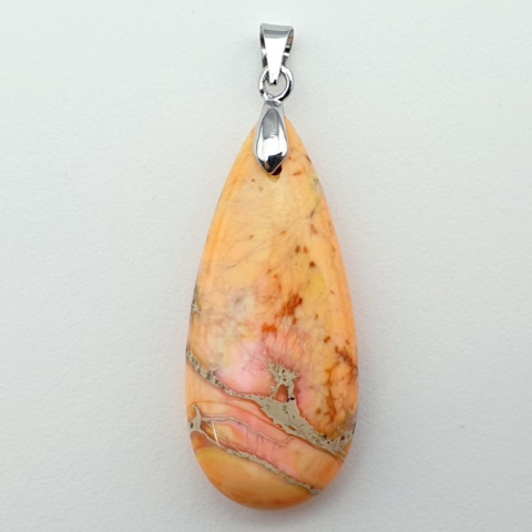 Imperial jasper pendant 35x15 mm no. 83 Imperial jasper pendant 35x15 mm no. 83