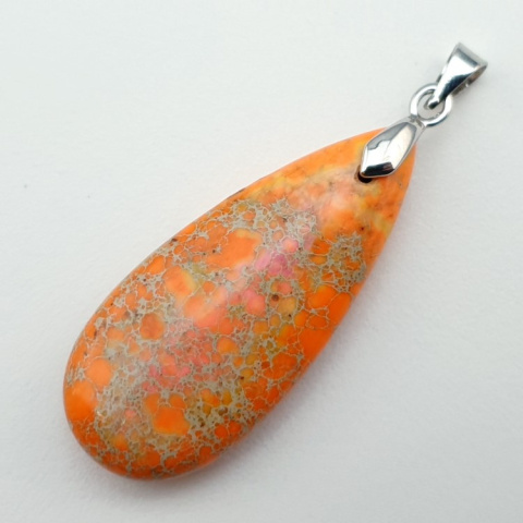 Imperial jasper pendant 35x15 mm no. 89 Imperial jasper pendant 35x15 mm no. 89