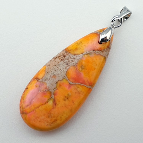 Imperial jasper pendant 35x15 mm no. 93 Imperial jasper pendant 35x15 mm no. 93
