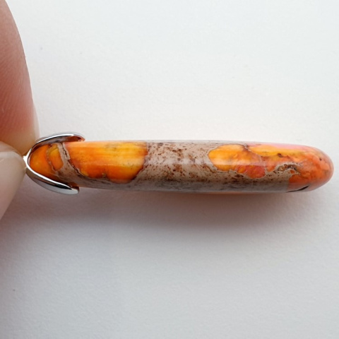 Imperial jasper pendant 35x15 mm no. 93 Imperial jasper pendant 35x15 mm no. 93