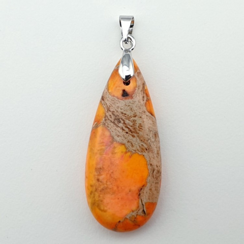 Imperial jasper pendant 35x15 mm no. 93 Imperial jasper pendant 35x15 mm no. 93
