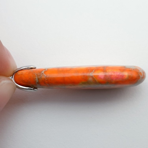 Imperial jasper pendant 35x15 mm no 98 Imperial jasper pendant 35x15 mm no 98