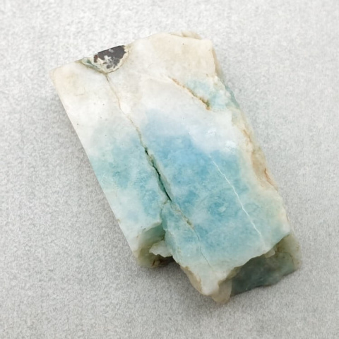 Larimar cięty surowy 29x17 mm nr 125 Larimar cięty surowy 29x17 mm nr 125