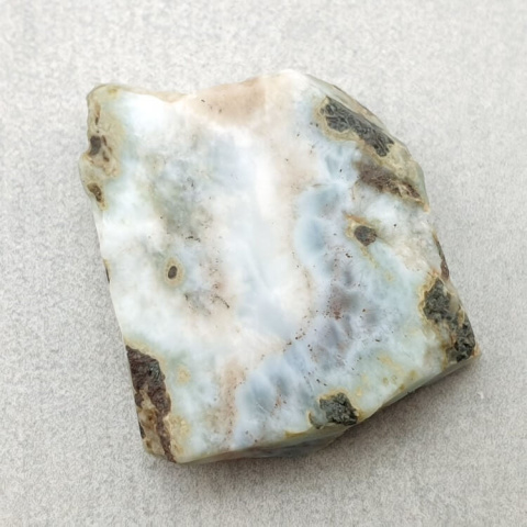 Larimar cut raw 31x22 mm No 167 Larimar cut raw 31x22 mm No 167