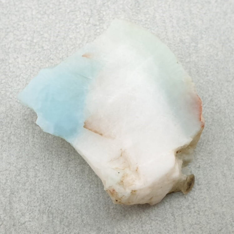 Larimar cięty surowy 31x25 mm nr 142 Larimar cięty surowy 31x25 mm nr 142