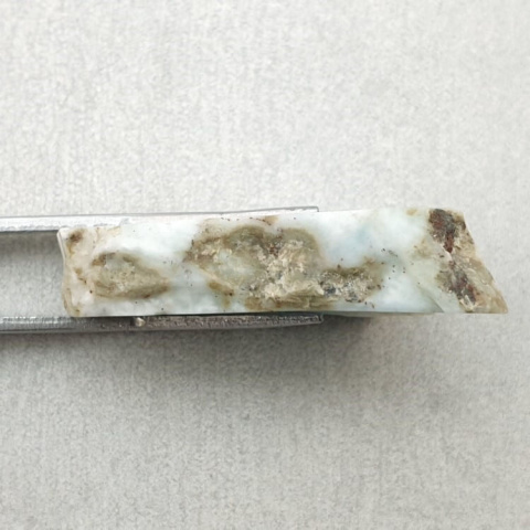Larimar cięty surowy 33x19 mm nr 141 Larimar cięty surowy 33x19 mm nr 141