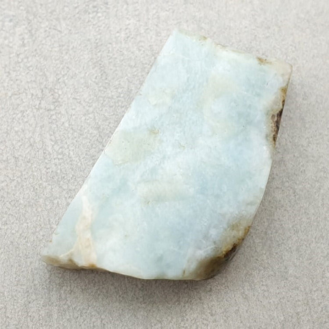 Larimar cięty surowy 33x21 mm nr 136 Larimar cięty surowy 33x21 mm nr 136
