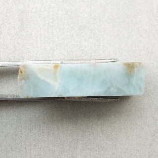 Larimar cut raw 33x21 mm No. 136