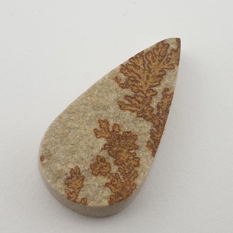 Psylomelan dendrite cabochon 37x19 mm no. 13 Psylomelan dendrite cabochon 37x19 mm no. 13