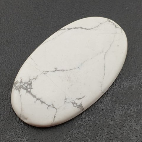 Howlite cabochon 49x28 mm no 3 Howlite cabochon 49x28 mm no 3