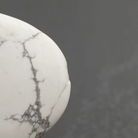 Howlite cabochon 49x28 mm no 3 Howlite cabochon 49x28 mm no 3