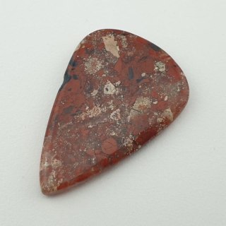 Red jasper cabochon 34x22 mm no 20