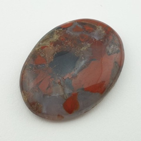 Jaspis czerwony kaboszon 34x24 mm nr 14 Jaspis czerwony kaboszon 34x24 mm nr 14