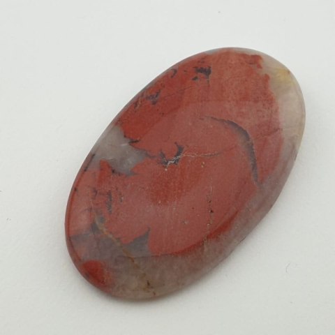 Red jasper cabochon 41x24 mm no 10