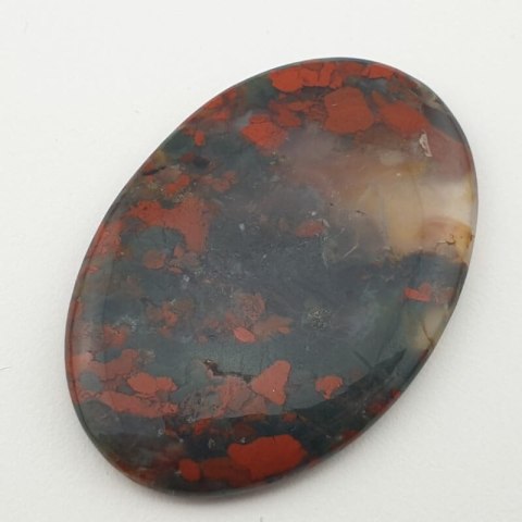 Red jasper cabochon 48x32 mm no 1 Red jasper cabochon 48x32 mm no 1