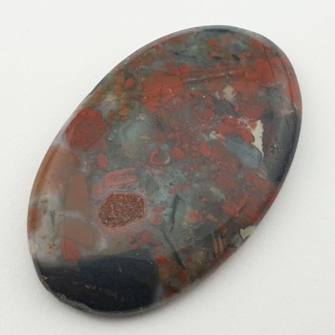 Red jasper cabochon 52x32 mm no 2
