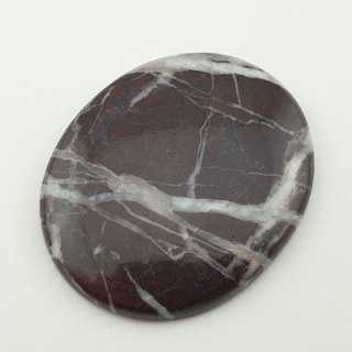 Coffee jasper cabochon 38x31 mm no. 9