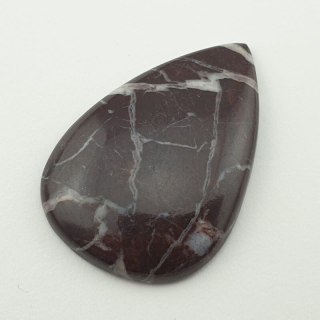 Coffee jasper cabochon 39x26 mm no. 12