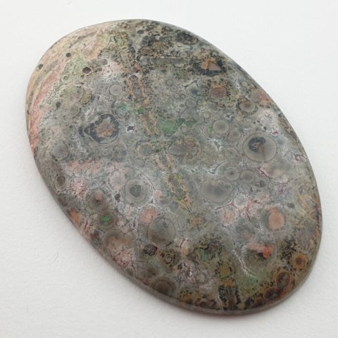 Jasper leopard cabochon 42x29 mm no 47 Jasper leopard cabochon 42x29 mm no 47