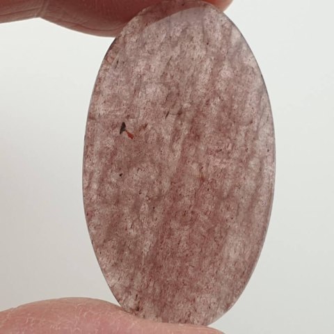 Strawberry quartz cabochon 40x23 mm no 14 Strawberry quartz cabochon 40x23 mm no 14